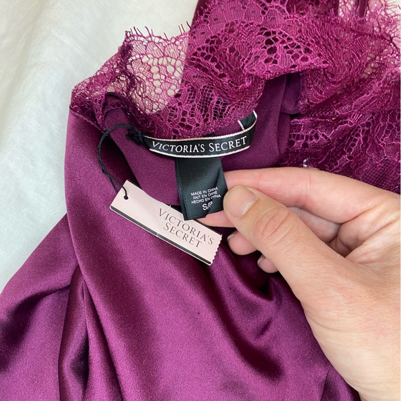 Victoria’s Secret Plum Lingerie Slip Dress - Picture 5 of 10